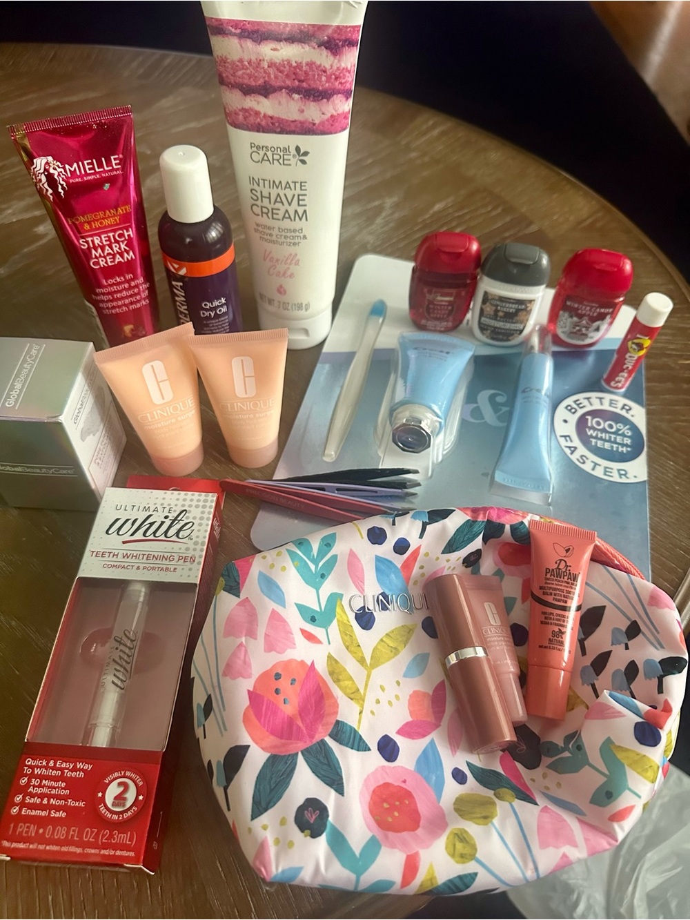 Clinique Peach-Pink Moisture Surge Travel Tube Duo and much more